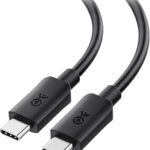 Cable Matters 20Gbps USB-C to USB-C Monitor Cable 6 ft – 4K@120Hz / 8K@30Hz, 240W PD, USB 3.1