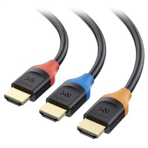 Cable Matters High-Speed HDMI Cable 3-Pack – 15 ft, 4K HDR Support