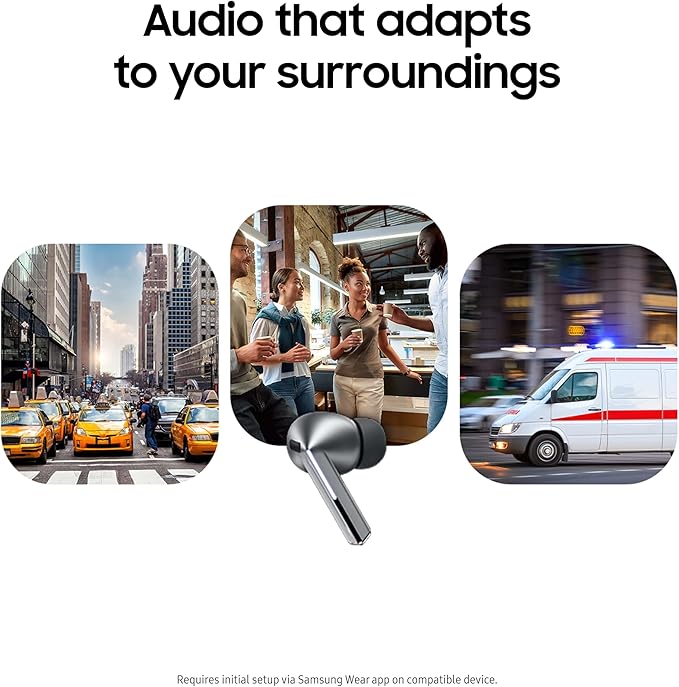 Samsung - Galaxy Buds3 Pro Wireless Earbud Headphones I Color: White - Image 4